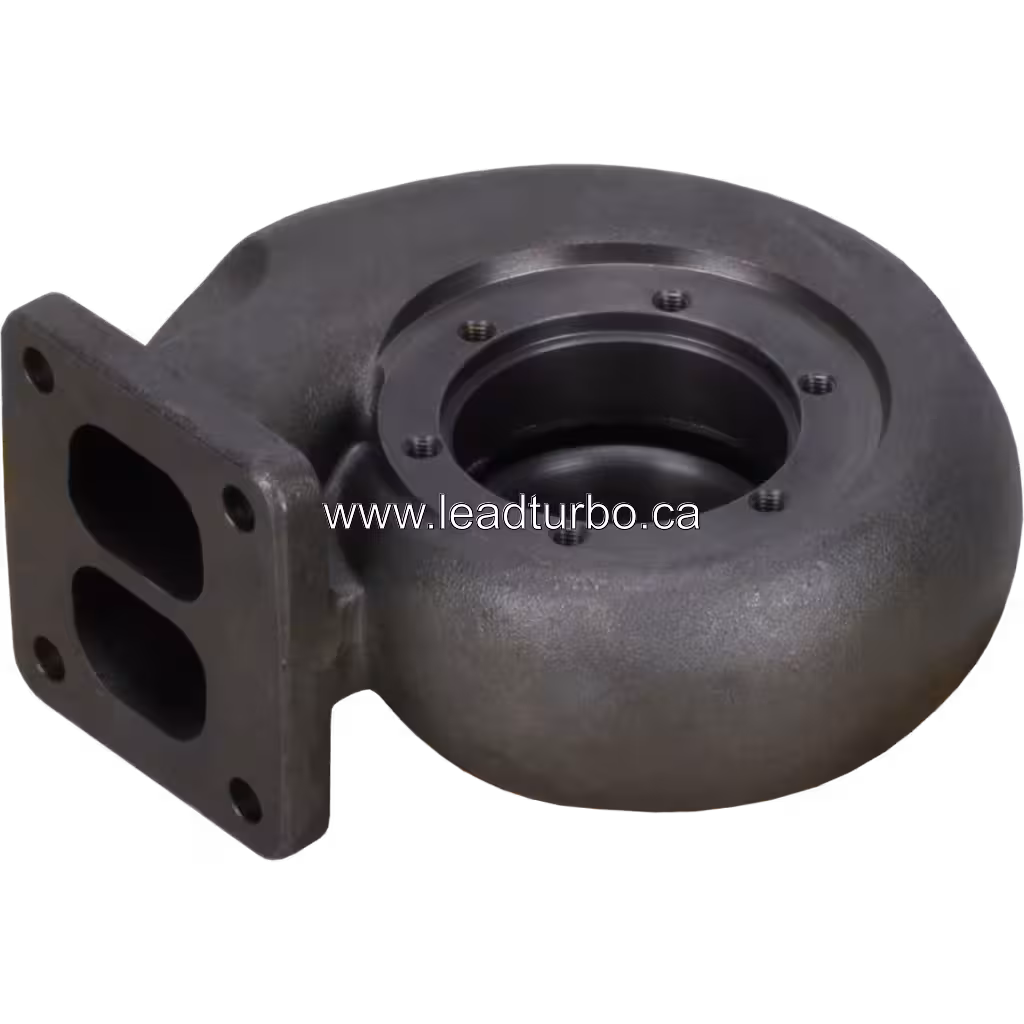 Détail brides carter turbine Komatsu