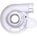 Compressor housing 721260-0001 GT2556S vue avant avec bride de montage et alésage central