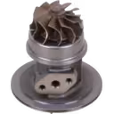 Core 315707 S2B, vue de dessous à 45 degrés avec axe central et support