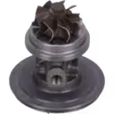 Vue inférieure du carter de turbine du core 313737 avec roue de turbine visible