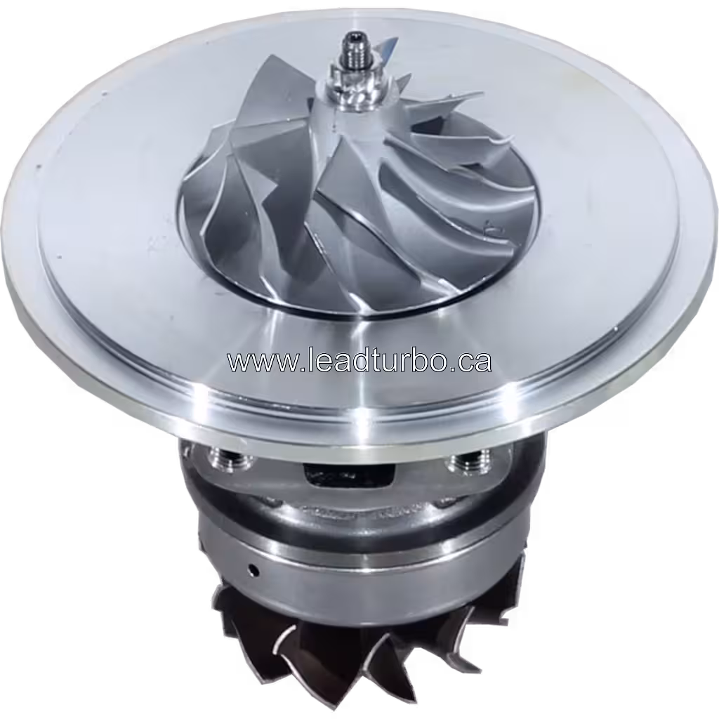Core turbo Komatsu PC300-6 SA6D108 détail montage