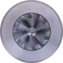Core de turbocompresseur S1BG 313737 vue de face