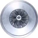Core de turbocompresseur TMF5101 FOR 23508410 vue avant avec roue turbine et compresseur