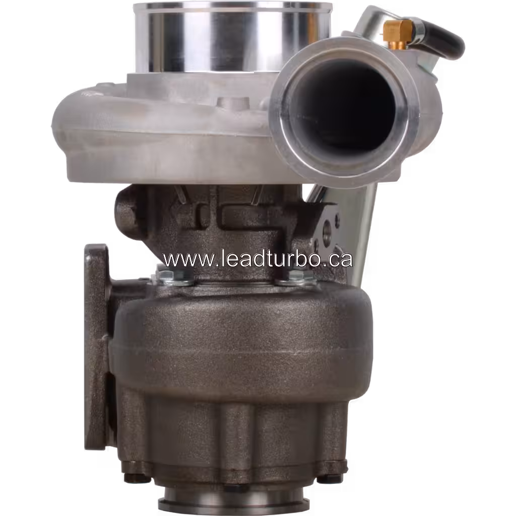 Cummins 6BTAA Turbocharger Replacement Front View