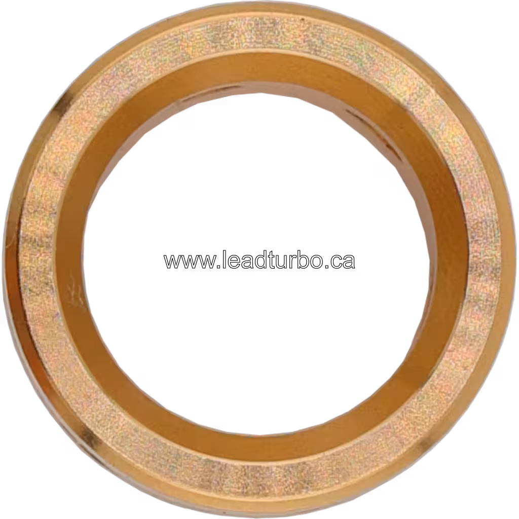 Machined metal turbo bearing top view for Chrysler 6BMYO3