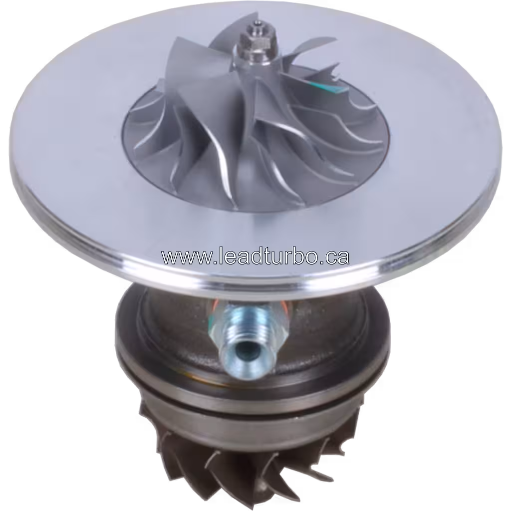 J96 turbo core top view showing compressor wheel