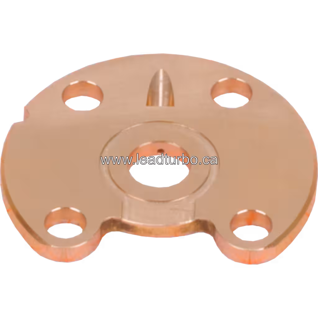 J96 turbocharger thrust bearing 709693-0001-R TB bottom view with conical protrusion