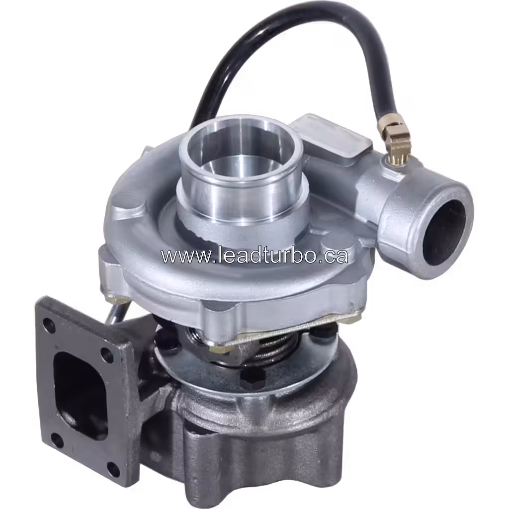Front view of JM0132 turbocharger compressor housing