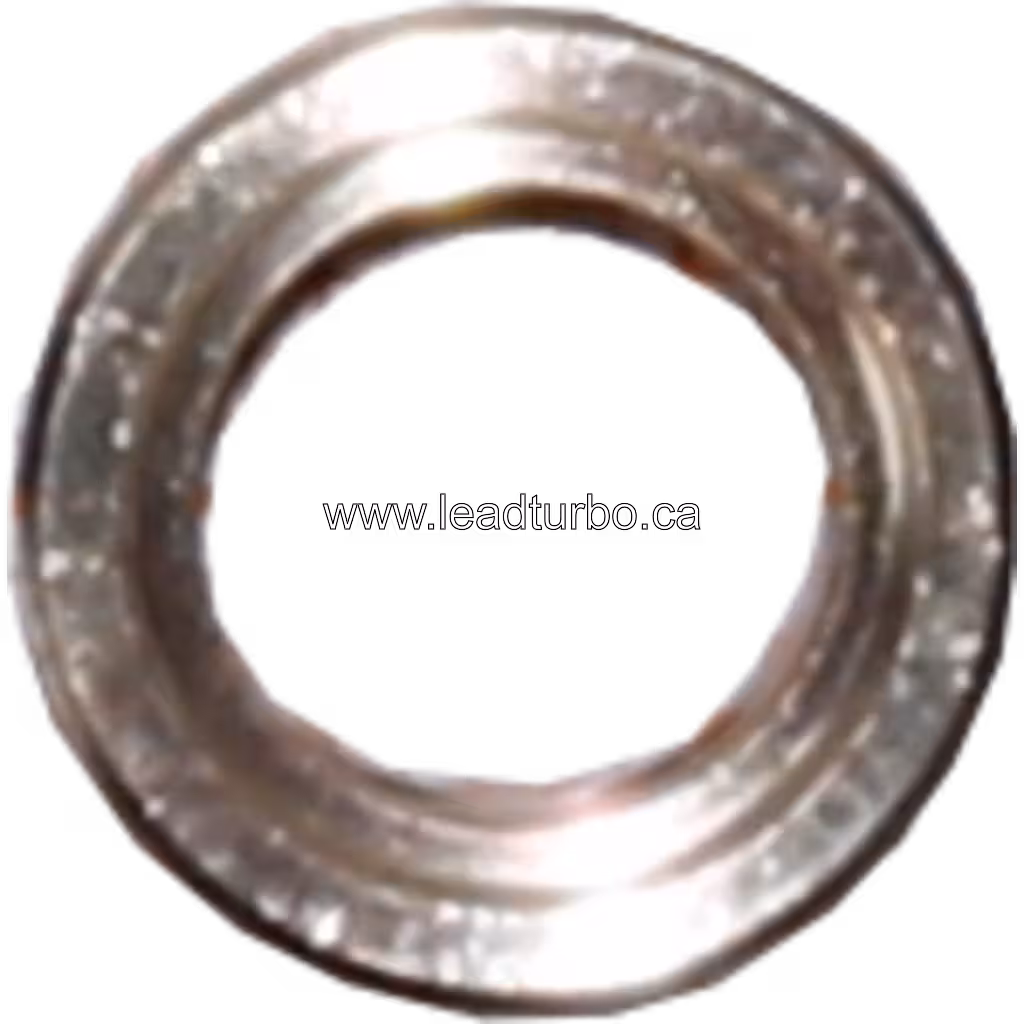 Close-up of turbo journal bearing component