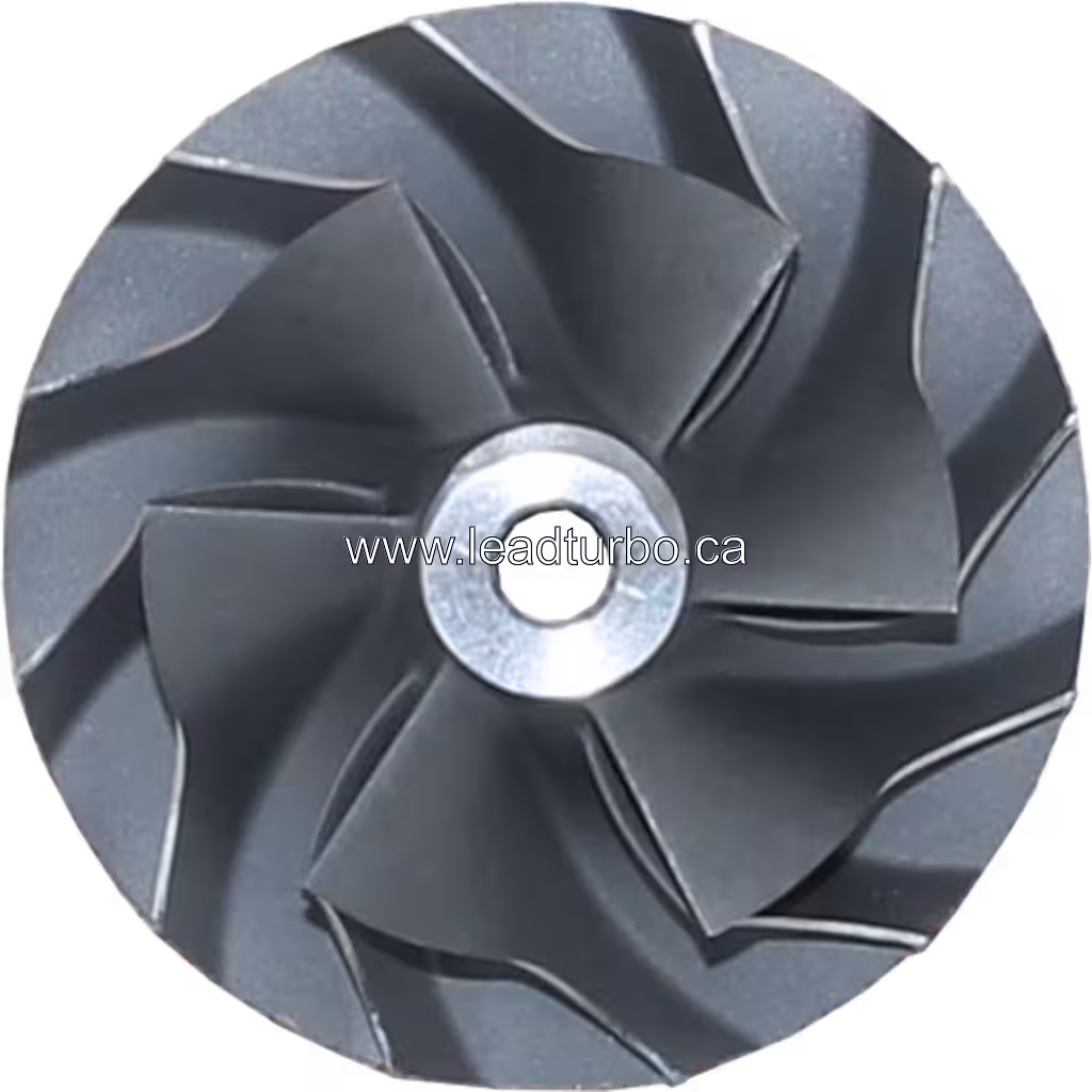 Roue de compresseur Perkins T4 40 4L vue de face