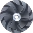 Roue de compresseur Perkins T4 40 4L vue de face