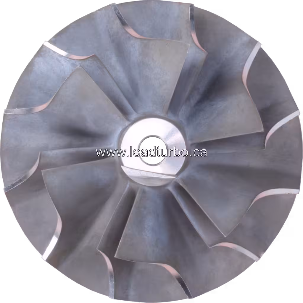Roue de compresseur de turbocompresseur pour CAT Earth Moving