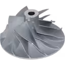 Roue de compresseur de turbocompresseur pour Hitachi EX300-3C Isuzu 6SD1T