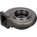 S510C004 turbine housing top view showing polished inlet