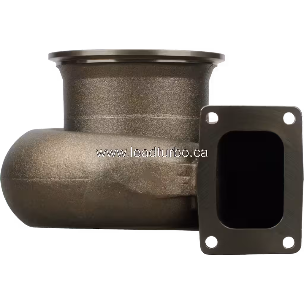 Turbine housing HC5A FOR 3594051 TH vue avant, métal gris moulé