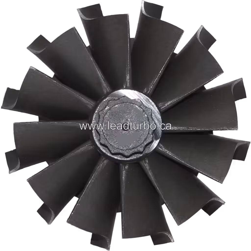 Aftermarket turbine wheel replacement part