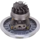 Cummins B series turbo core side view