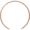 Turbocharger retaining ring for IVECO truck application