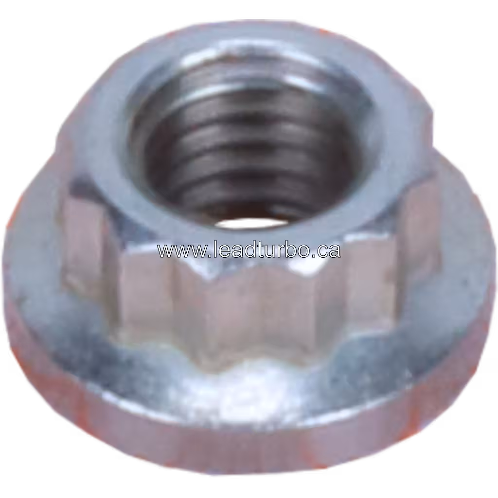 Turbocharger shaft nut replacement part