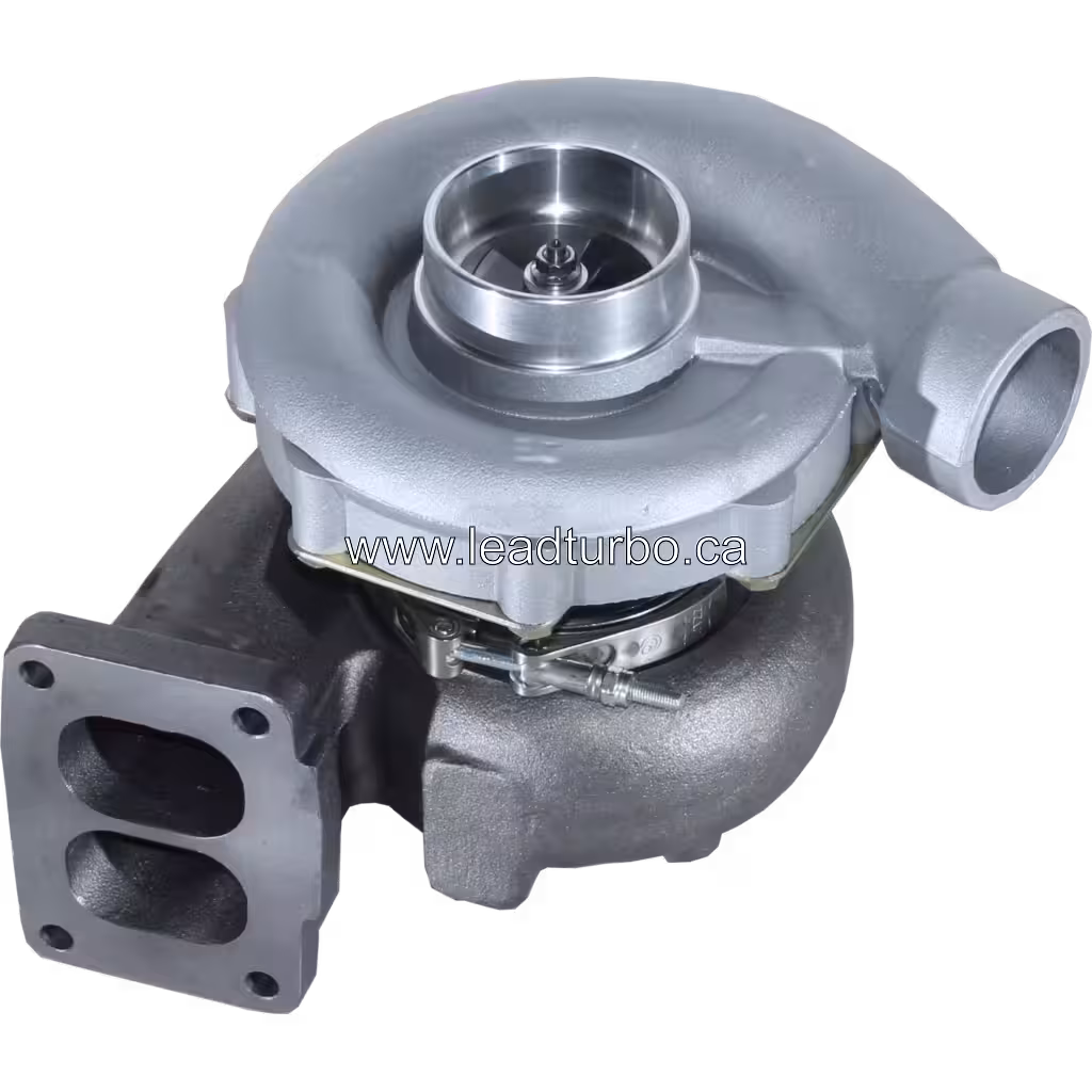 Turbocompresseur 710223-0002 TA45 vue supérieure montrant la roue compresseur