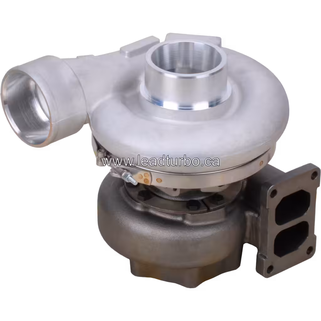Turbocompresseur KTR110G-H44E 6505-55-5260 pour Komatsu D475A-5 45 degree view