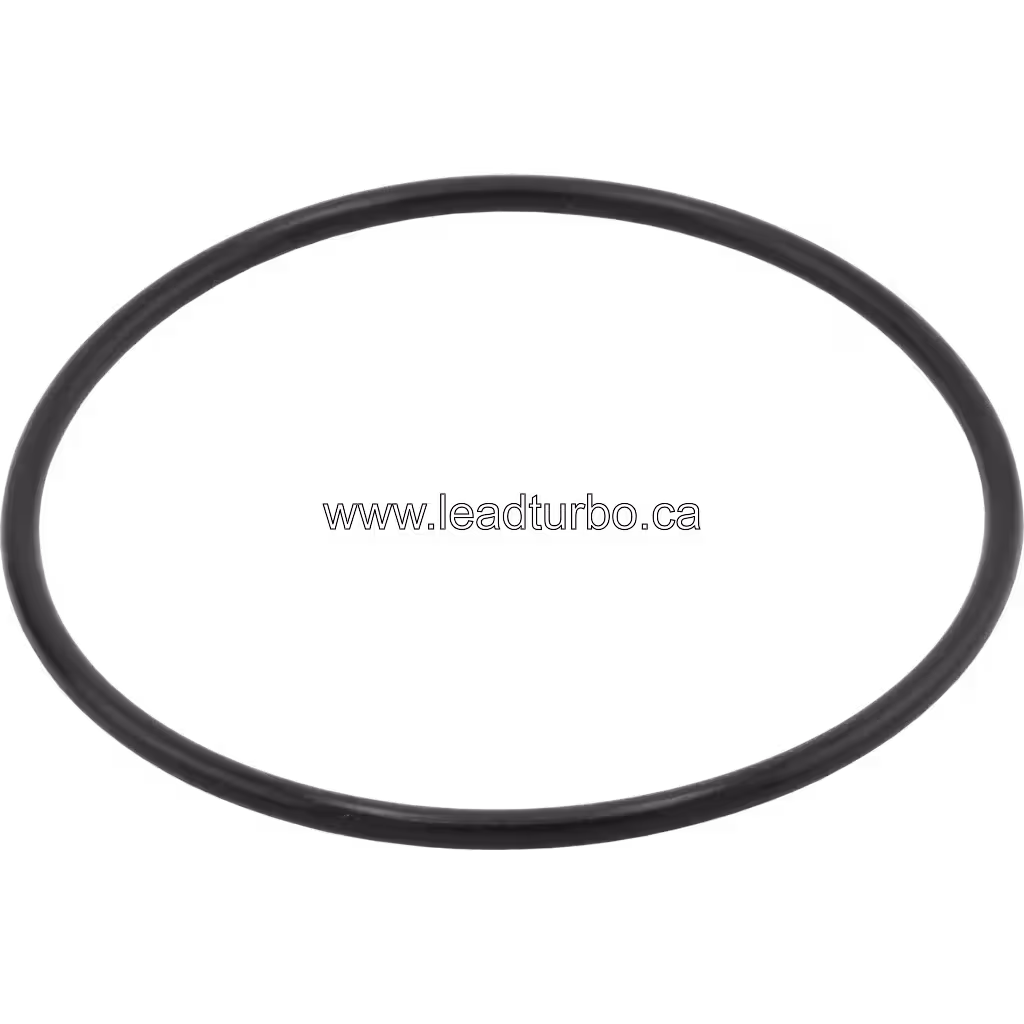 Angled perspective of aftermarket turbocharger O ring seal