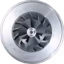 FOR 04223754KZ S2B turbocharger core front view showing compressor wheel