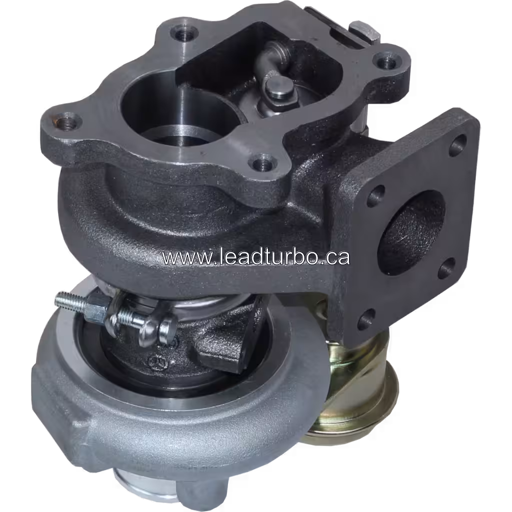1E013-1701-2 TD03-07G Turbocharger for Kubota V2003T bottom 45 degree view