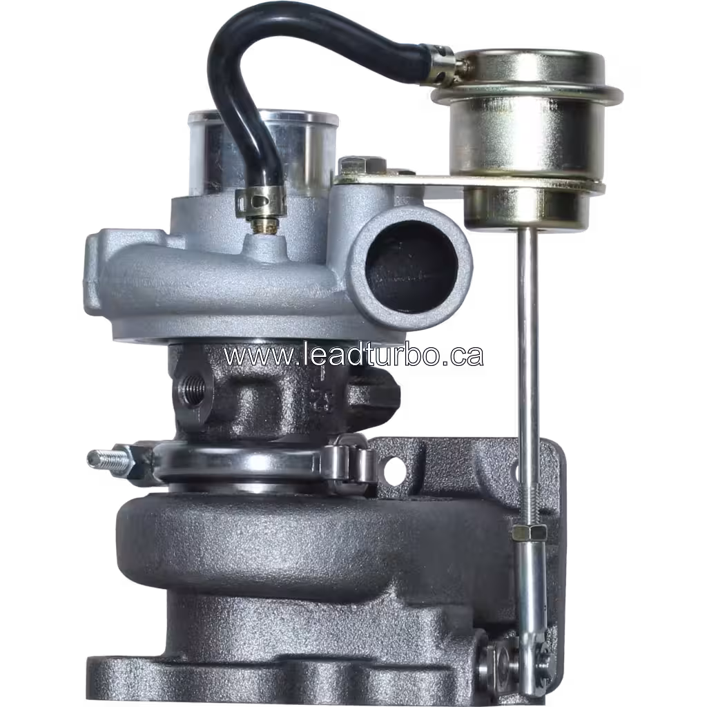 1E013-1701-2 TD03-07G turbocharger with silver actuator and cast metal housing