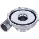 Bottom view of 24100-3130A CH compressor housing showing central bore and mounting holes
