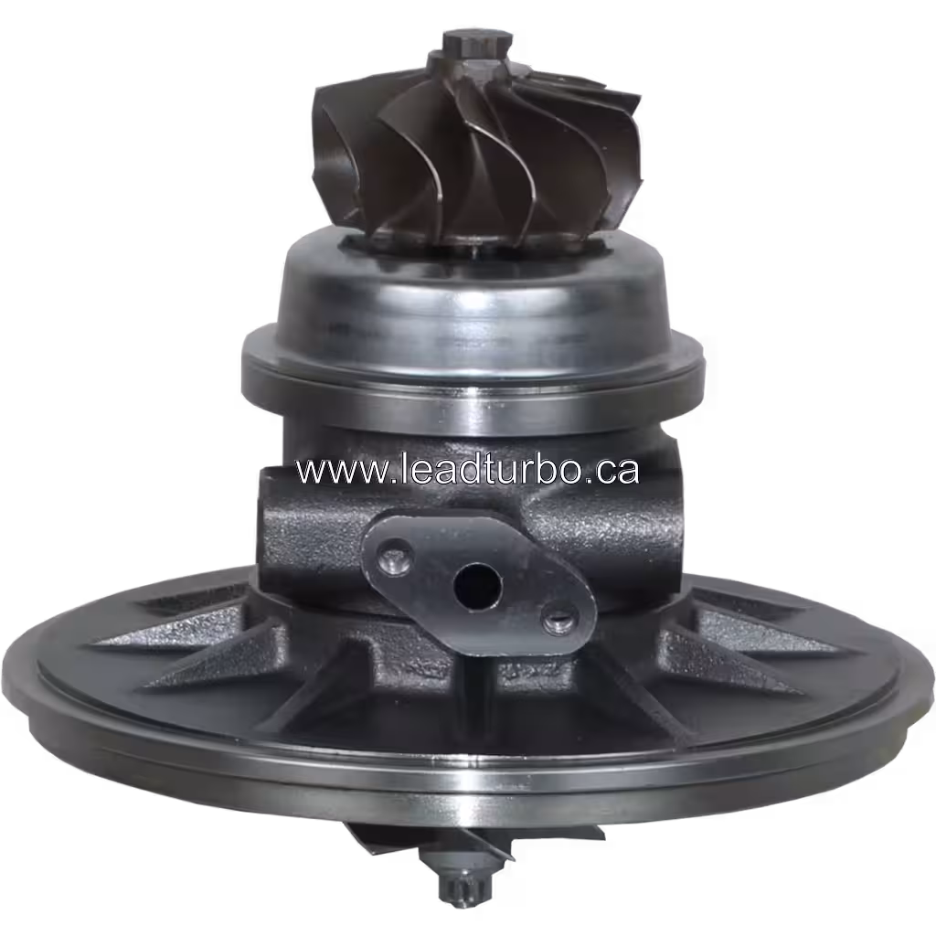 FOR 24100-2711A replacement core bottom view showing shaft and support ribs
