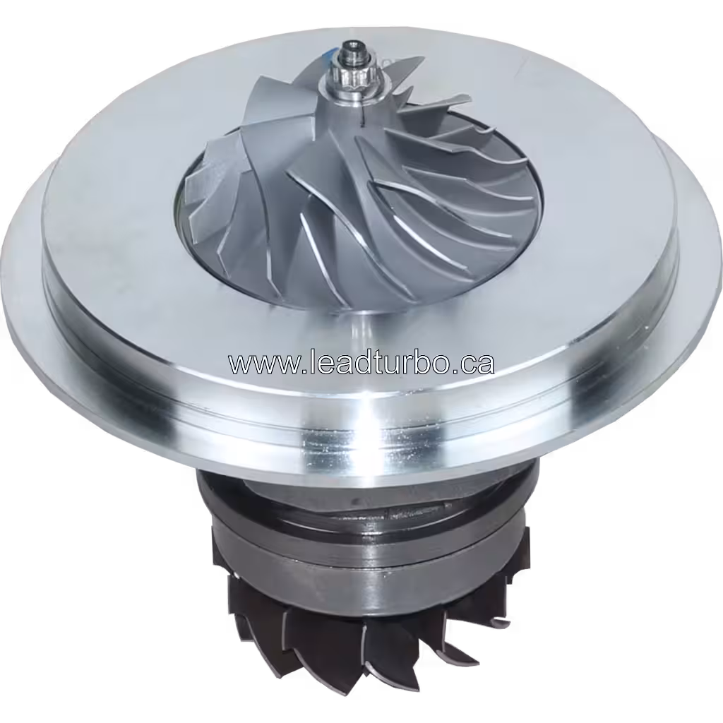 45-degree top view of H1E core assembly for CUMMINS 6CT