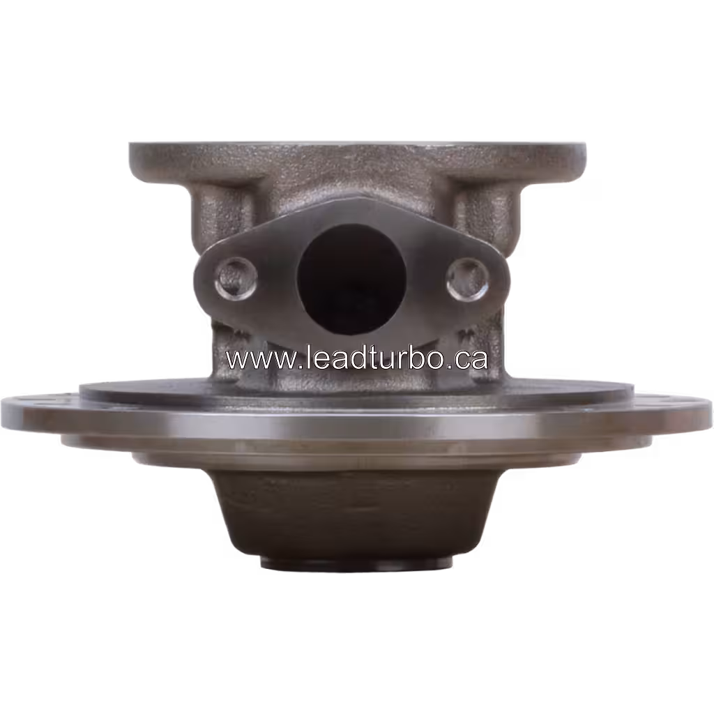 Front view of 3594331 HX82 bearing housing showing two-hole flange