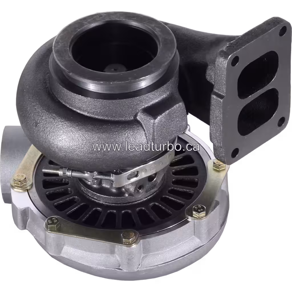 HX50 Turbocharger Assembly Side View