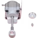 HY55V actuator push rod with circular eyelet and mounting bracket