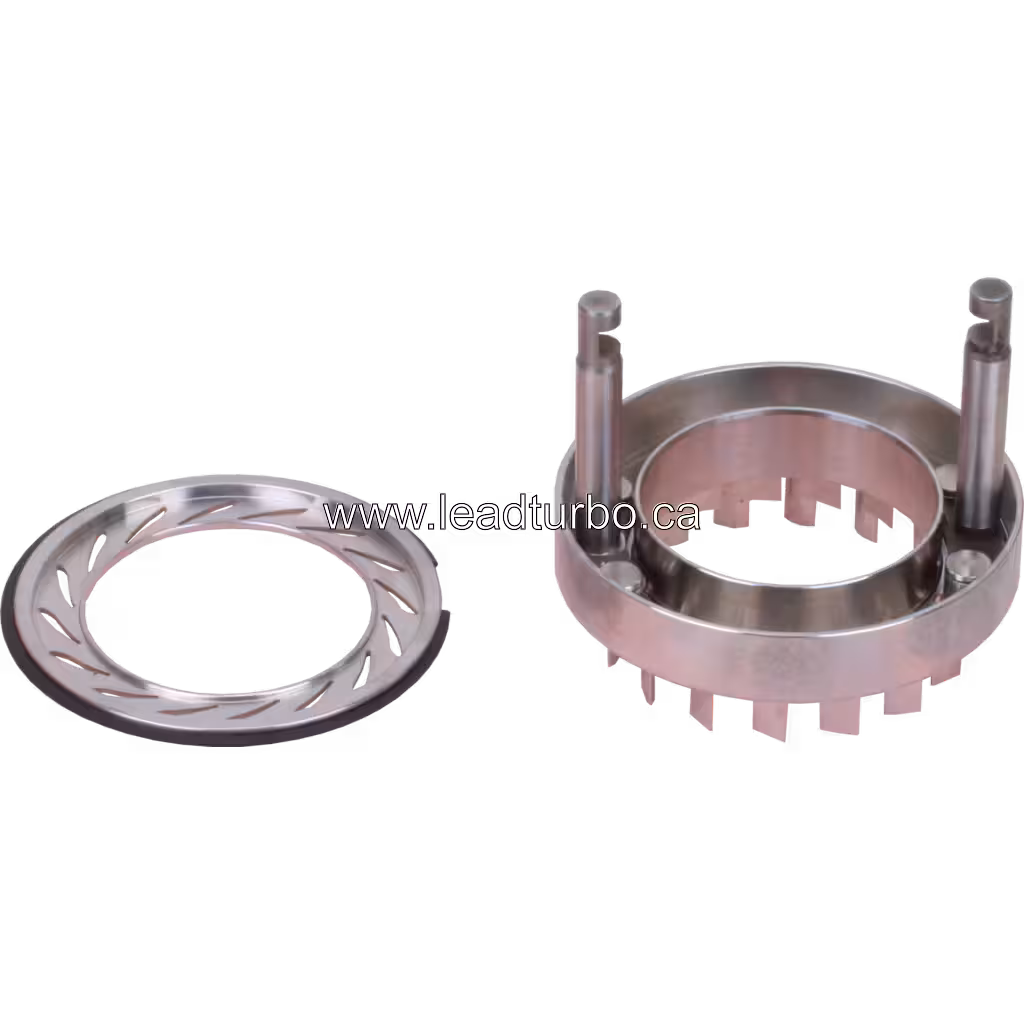 J96 turbo nozzle ring assembly side profile