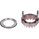 J96 turbo nozzle ring assembly side profile