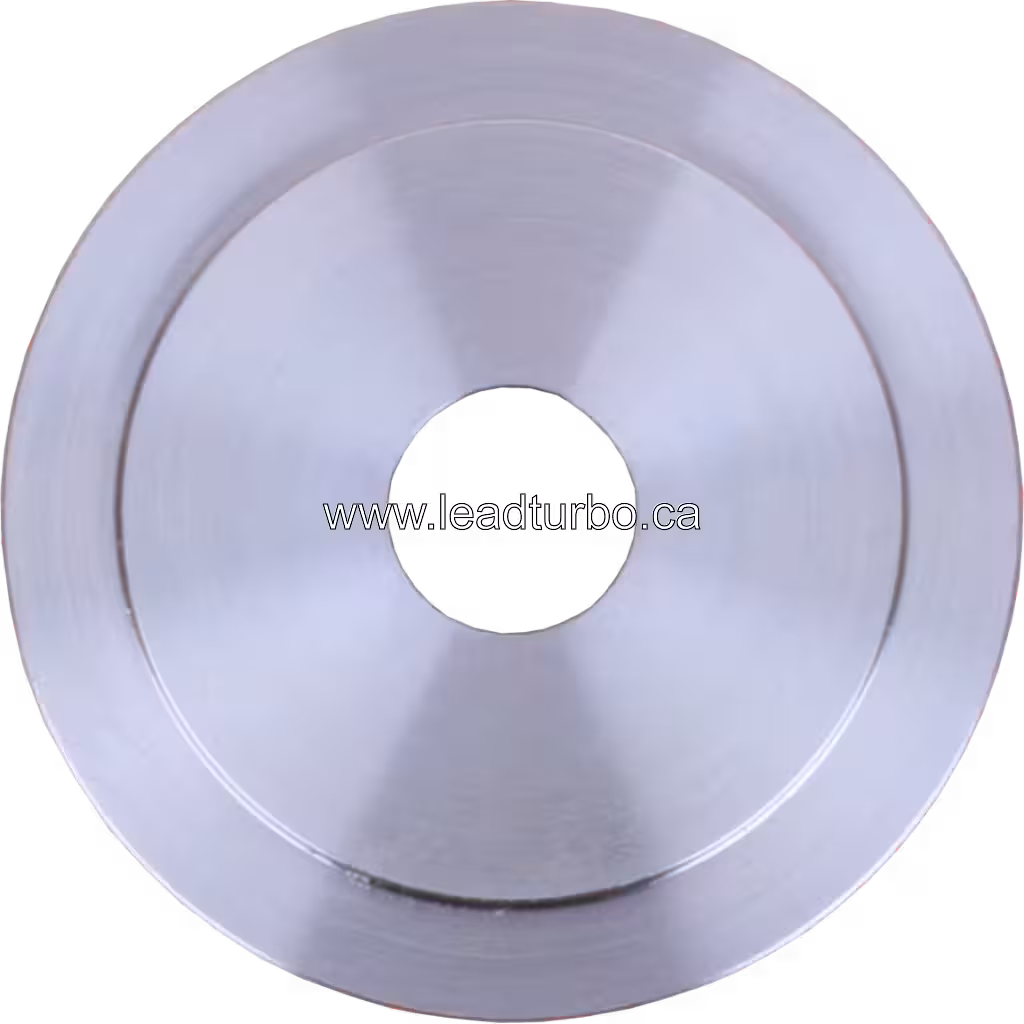 Silver machined metal back plate for FOR 4049337 BP turbocharger