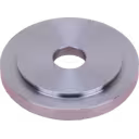 FOR 4049337 BP HX55 back plate top view showing concentric grooves and central hole