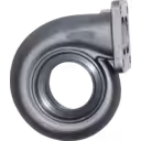 408667-0023 TO4B91 Turbine Housing for CAT 3304 | Aftermarket Replacement thumbnail 4