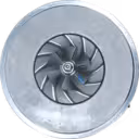 Front view of 409172-0106 TA3123 turbocharger core showing compressor wheel