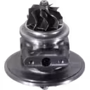 Bottom view of 431876-0145 core showing turbine wheel and mounting flange