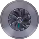 443854-0065 T250-01 turbo core front view showing compressor wheel