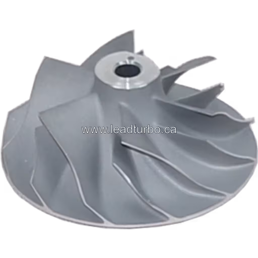 445436-0001 TB2815 compressor wheel front view