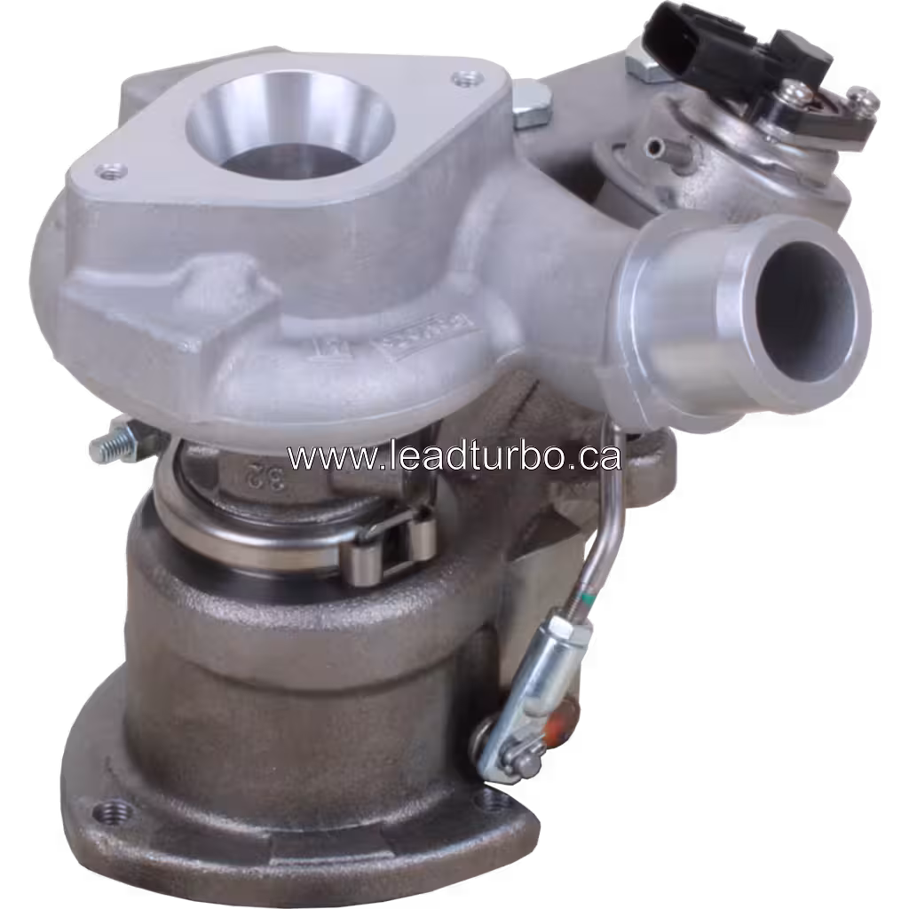 Front view of 49131-06300 turbocharger assembly