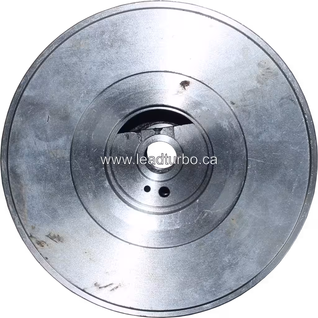 Bottom view of FOR 4955156 BH bearing housing showing threaded port