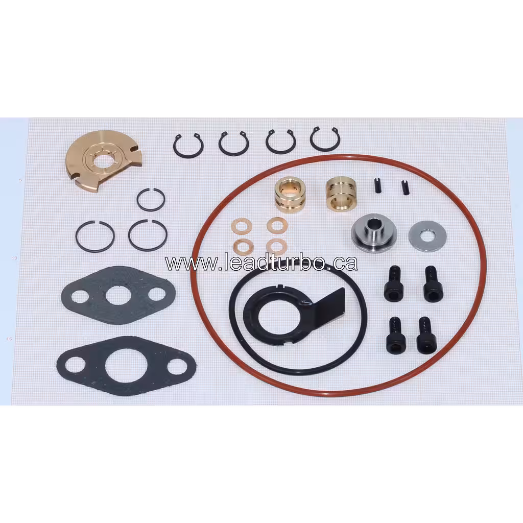 5327-711-0030 K27-3262MAA turbocharger repair kit contents with gaskets and seals