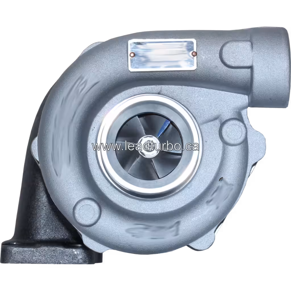 6206-81-8110 Turbocharger Front View with Actuator