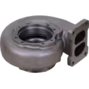 Turbine housing 6505-31-4320 top view showing circular inlet