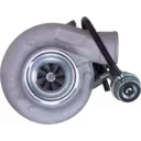 Aftermarket HX35W turbocharger assembly side view